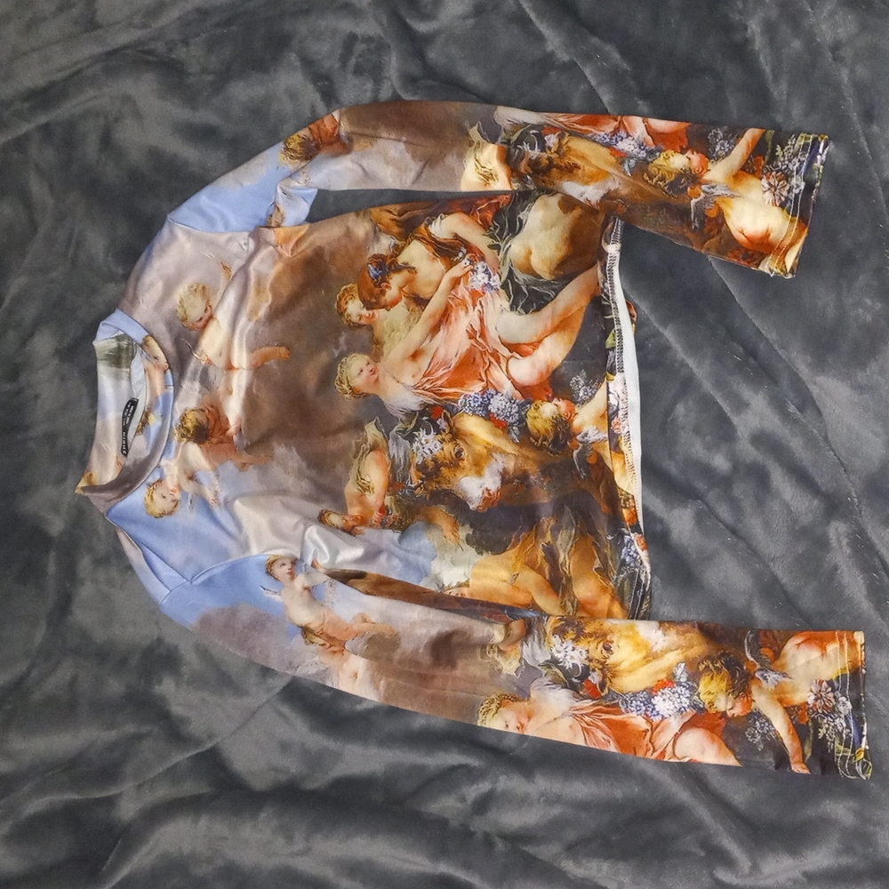 $5 SALE!!! Angel print long sleeve shirt